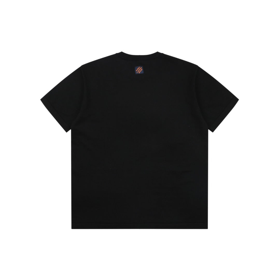 Louis Vuitton Monogram Mushroom Jacquard Tee — Black