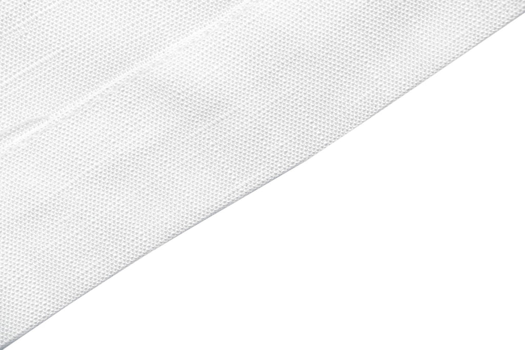 Fendi FF Dashed-Stitch Embroidered Short-Sleeve Shirt — White