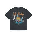 MadeWorn Def Leppard Rock Brigade Crowd Gaze Graphic Tee — Vintage Black