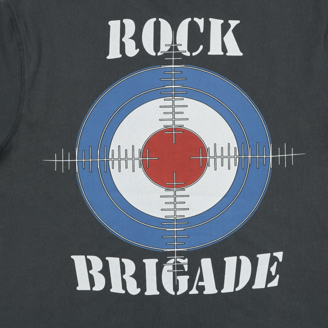 MadeWorn Def Leppard Rock Brigade Crowd Gaze Graphic Tee — Vintage Black