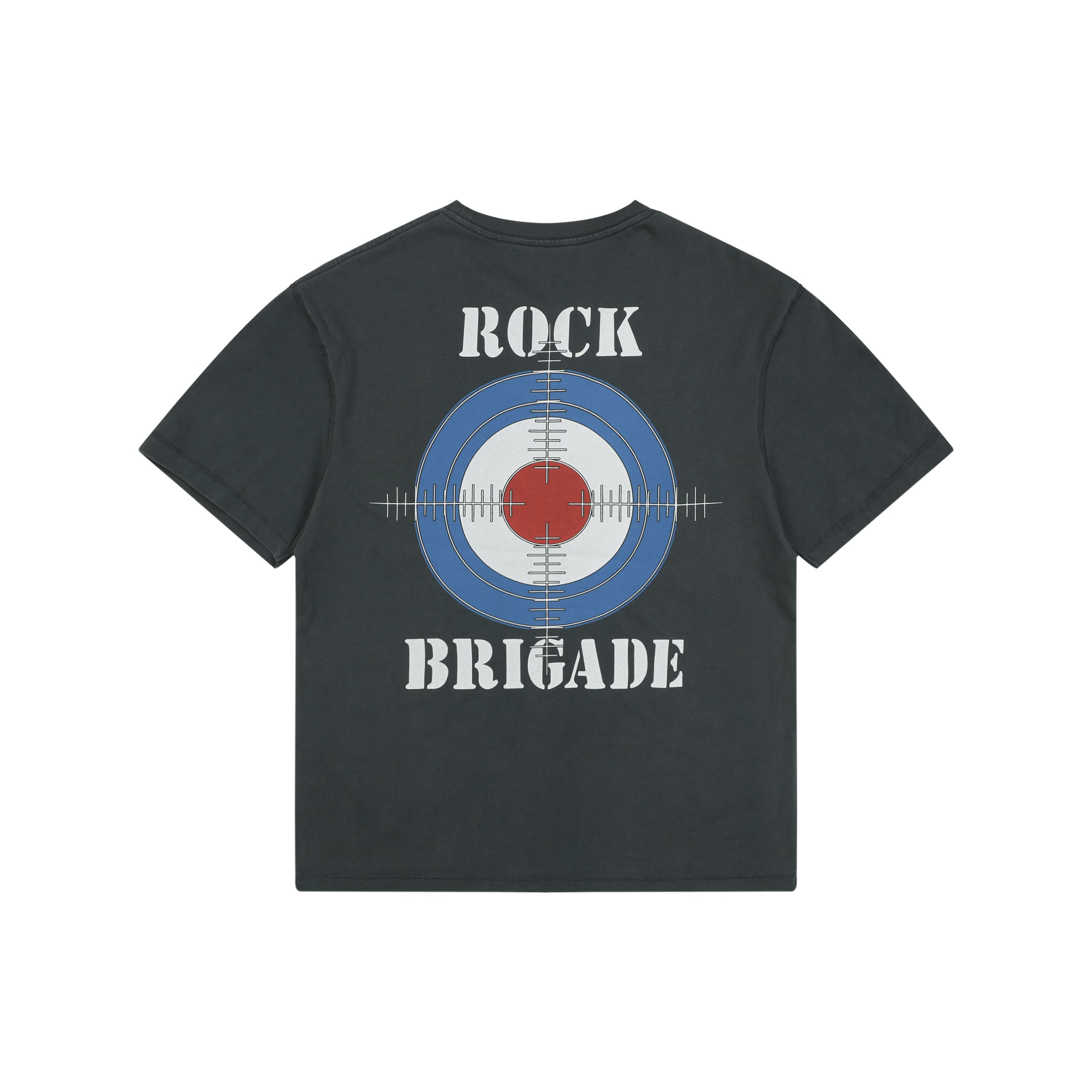 MadeWorn Def Leppard Rock Brigade Crowd Gaze Graphic Tee — Vintage Black