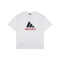 Balenciaga x Adidas Reversible Three-Stripes Logo Tee — White