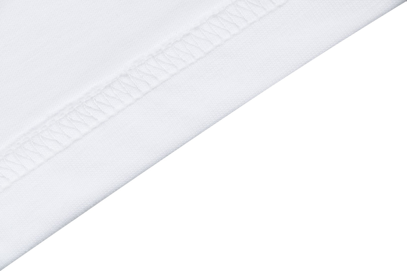 Christian Dior CD Blue Stripe Slogan Print Tee — White