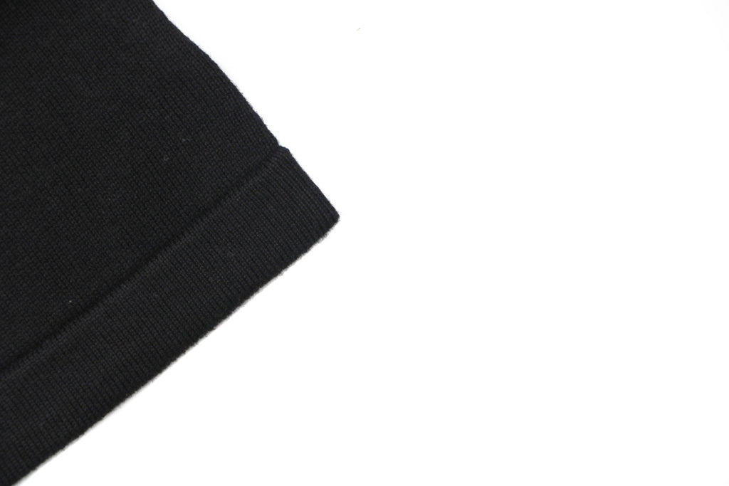 Louis Vuitton Tonal Large Monogram Jacquard Tee — Black
