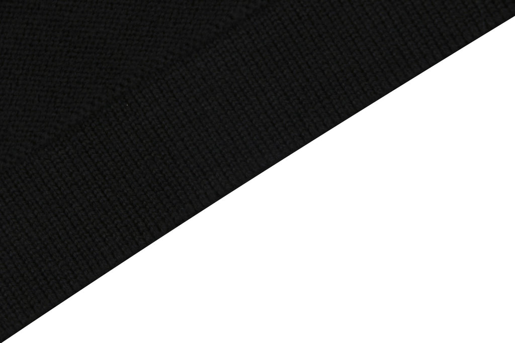 Louis Vuitton Tonal Large Monogram Jacquard Tee — Black