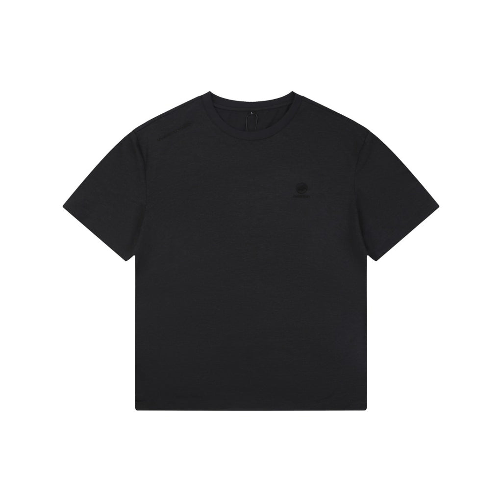 Mammut Essential Tonal Mammoth Embroidered Tee — Black