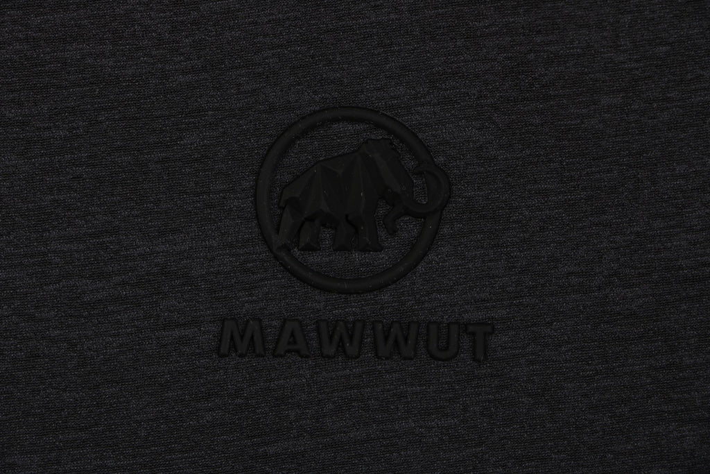 Mammut Essential Tonal Mammoth Embroidered Tee — Black