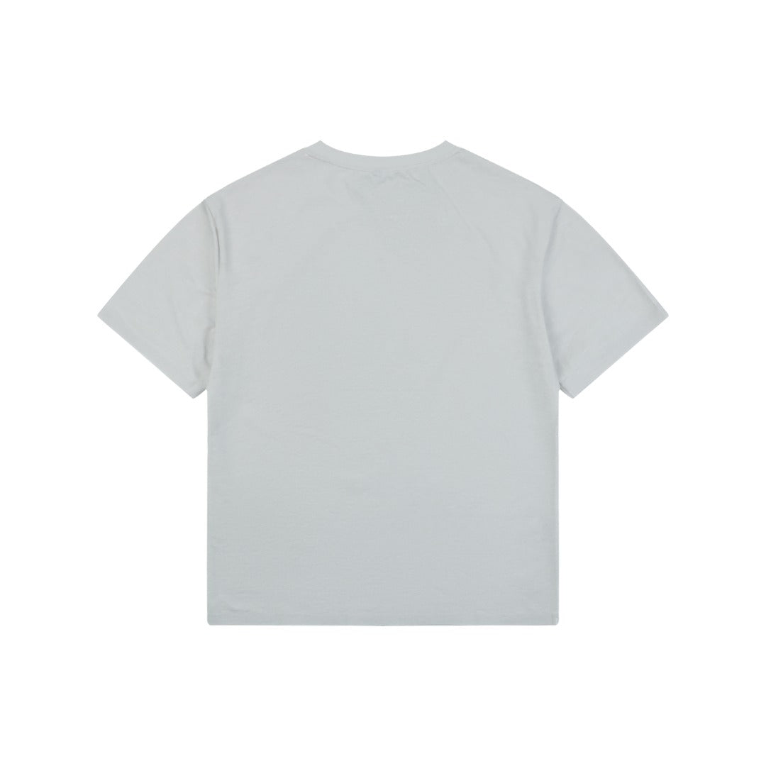 Mammut Essential Tonal Mammoth Embroidered Tee — Light Grey