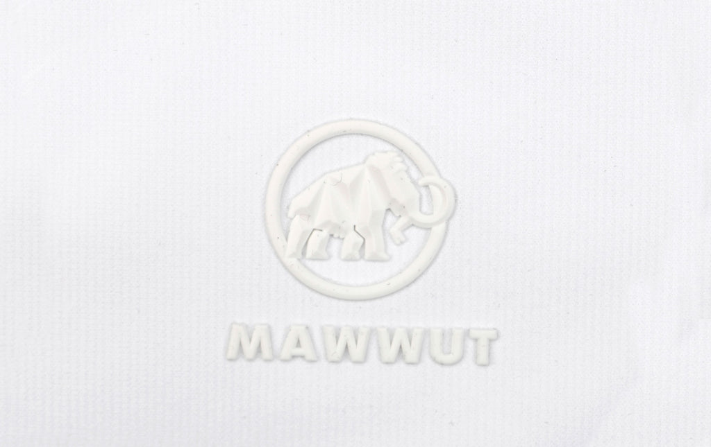 Mammut Essential Tonal Mammoth Embroidered Tee — White