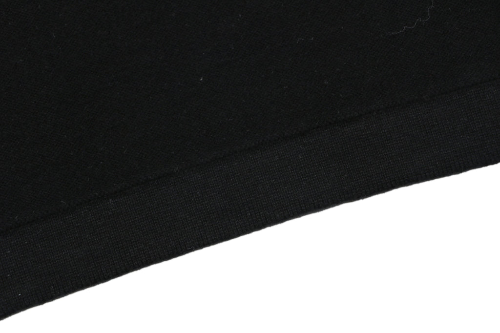 Louis Vuitton Pin-Letter Embroidered Knit Tee — Black