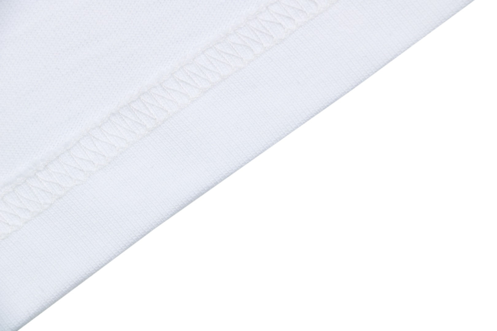 Balenciaga Oversized Back 3B Logo Embroidered Tee — White