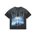 Saint Michael x Attack on Titan Confrontation Graphic Tee — Vintage Black