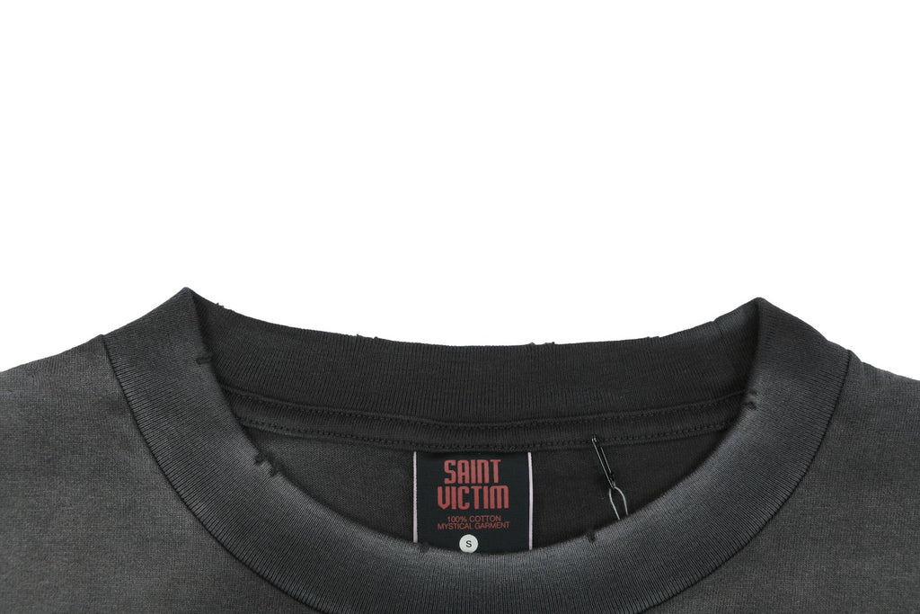 Saint Michael x Attack on Titan Confrontation Graphic Tee — Vintage Black