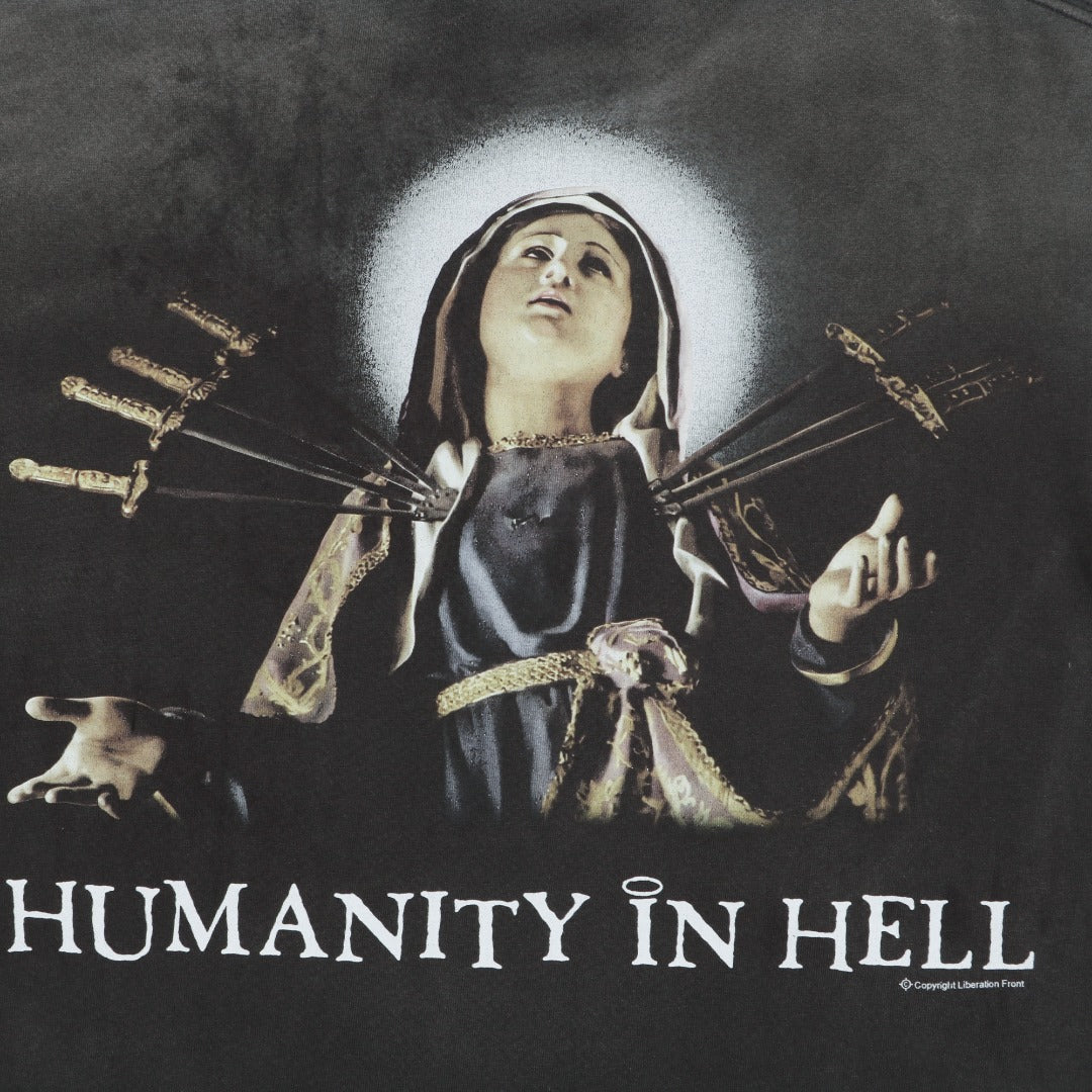 Saint Michael Heaven on Earth Passion Graphic Tee — Vintage Charcoal