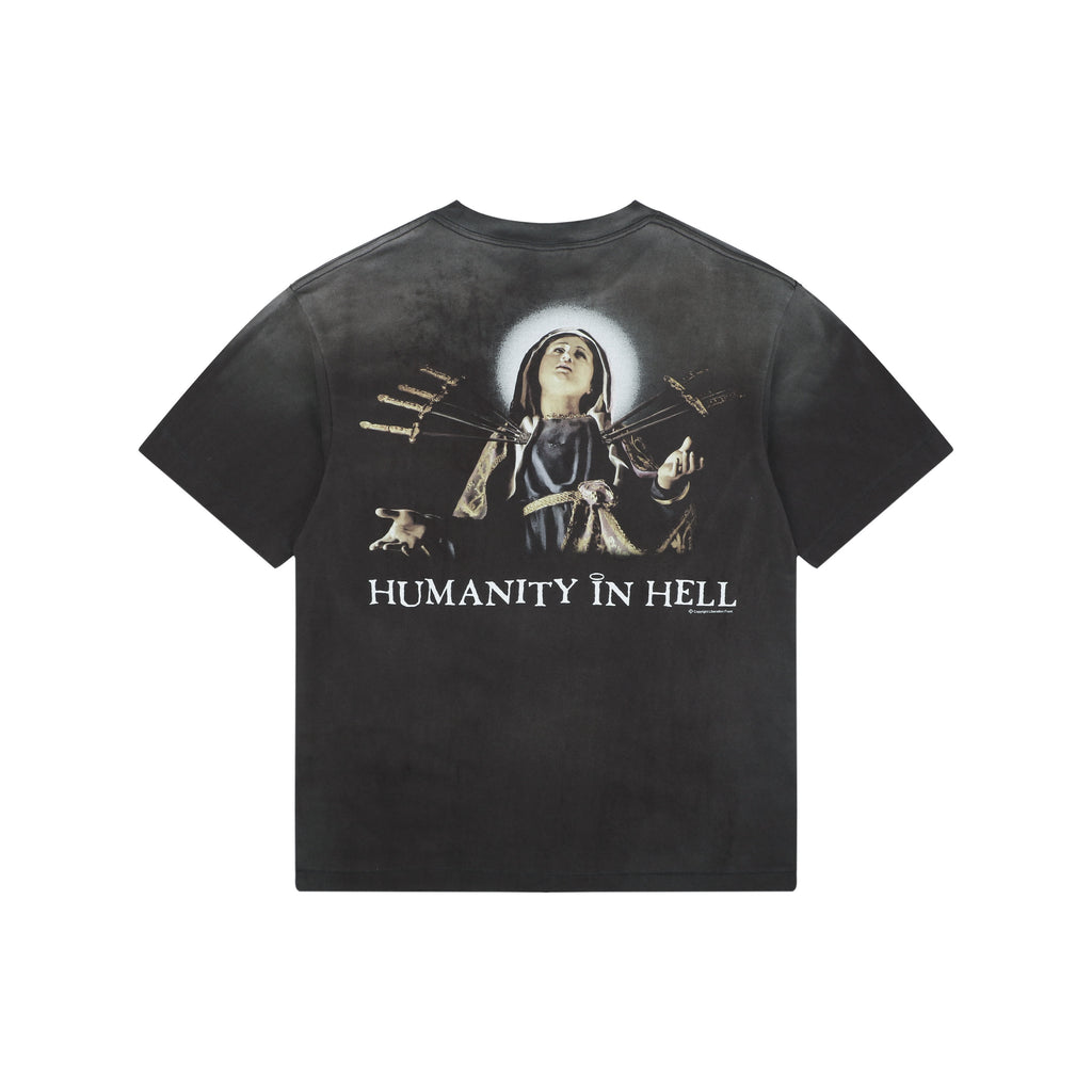 Saint Michael Heaven on Earth Passion Graphic Tee — Vintage Charcoal