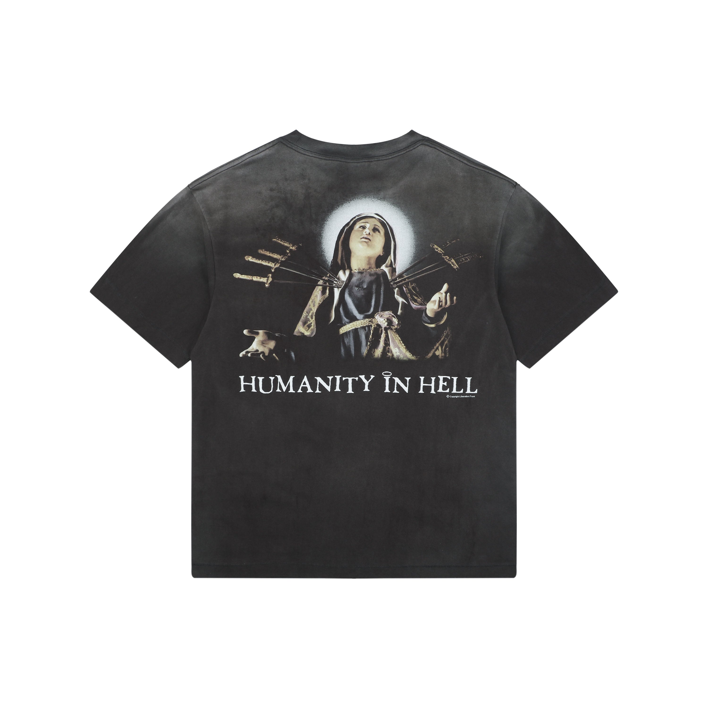 Saint Michael Heaven on Earth Passion Graphic Tee — Vintage Charcoal