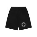 Chrome Hearts Sanskrit Seal Print Drawstring Shorts — Black