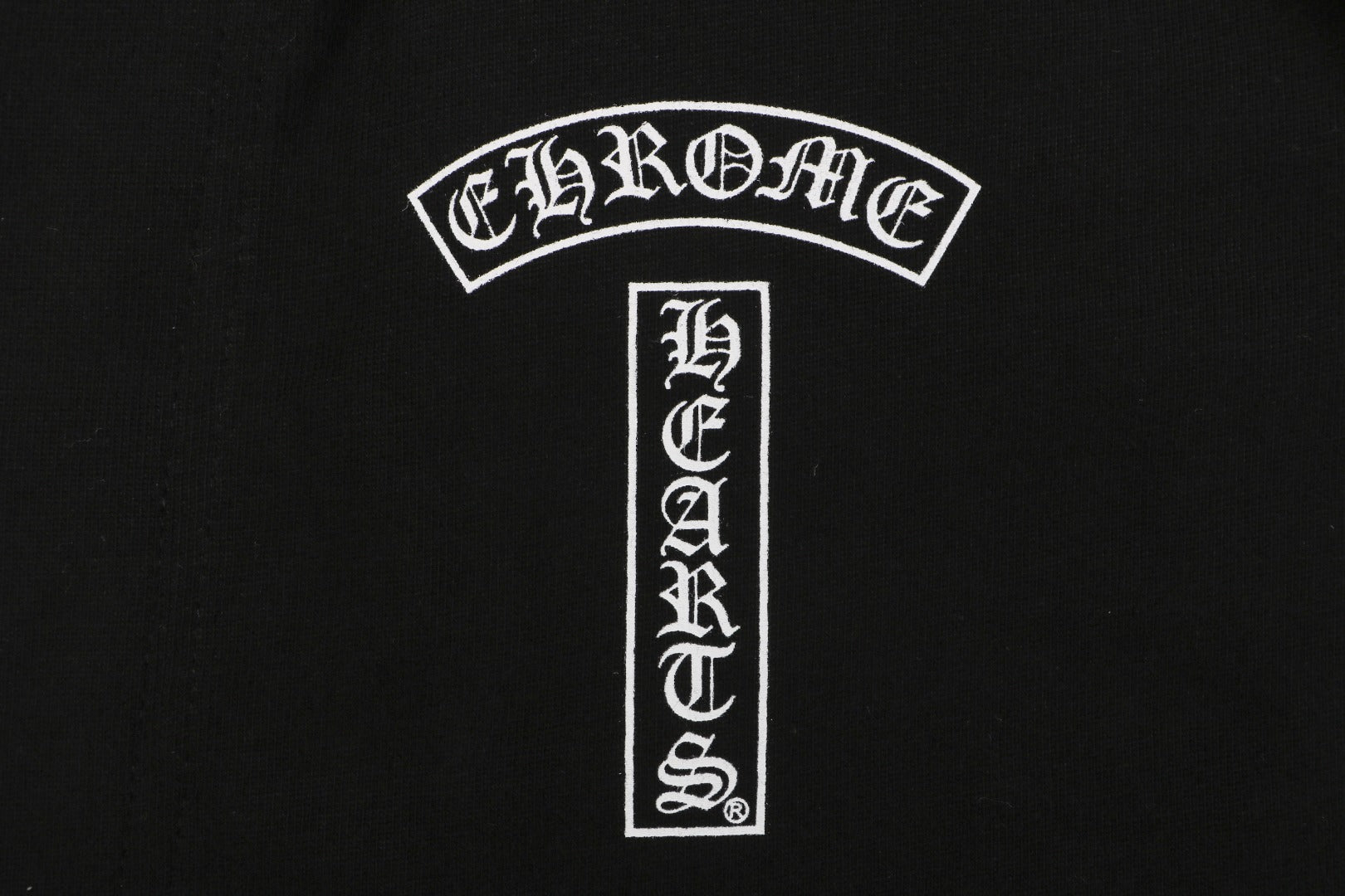 Chrome Hearts Sanskrit Seal Print Drawstring Shorts — Black