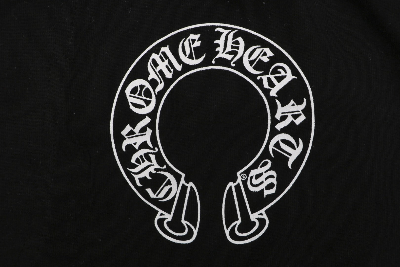 Chrome Hearts Sanskrit Scroll Print Drawstring Shorts — Black
