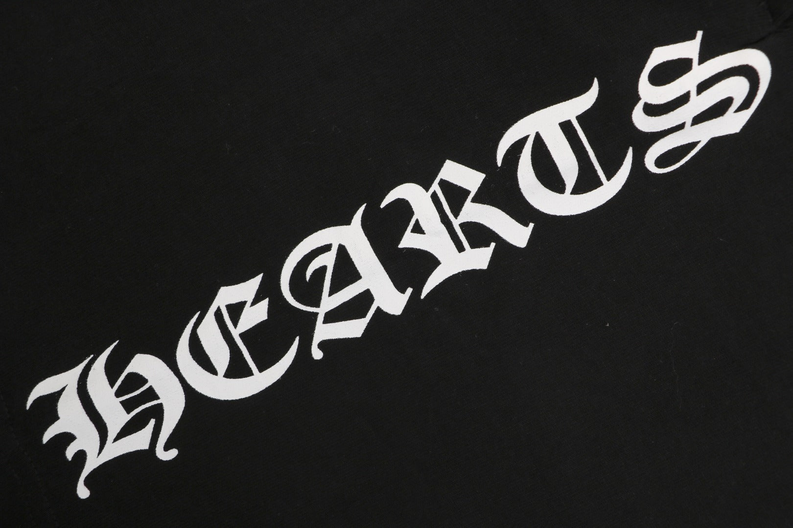 Chrome Hearts Sanskrit Scroll Print Drawstring Shorts — Black