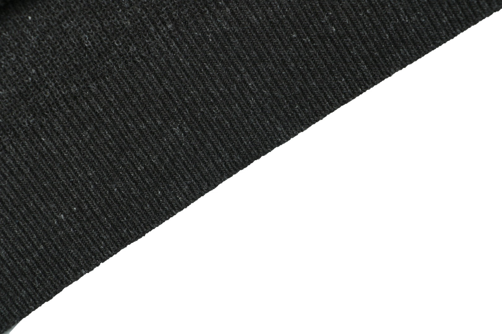 Brunello Cucinelli Flecked Rolled-Hem Knit Tee — Black