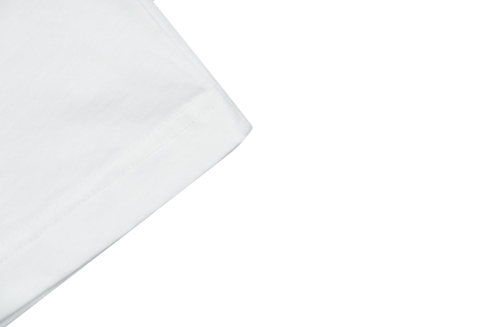 Louis Vuitton Foil Leather Patch Tee — White