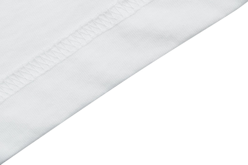 Louis Vuitton Foil Leather Patch Tee — White