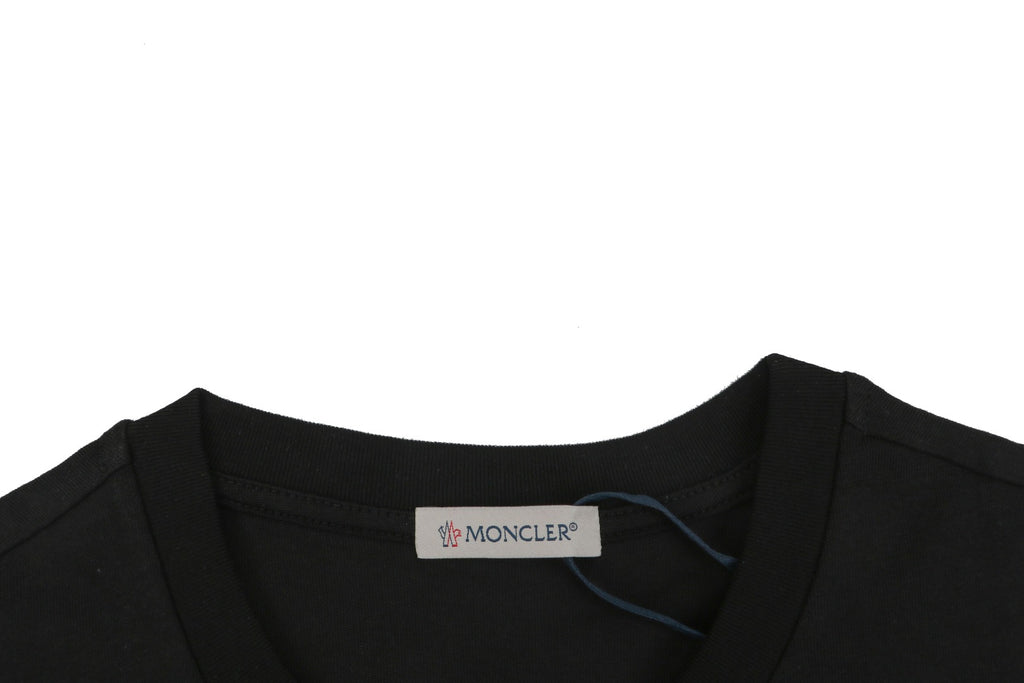 Moncler x Fragment Star-Orbit Logo Print Tee — Black