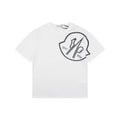 Moncler x 1017 ALYX 9SM Diagonal M-Badge Halo Print Tee — White