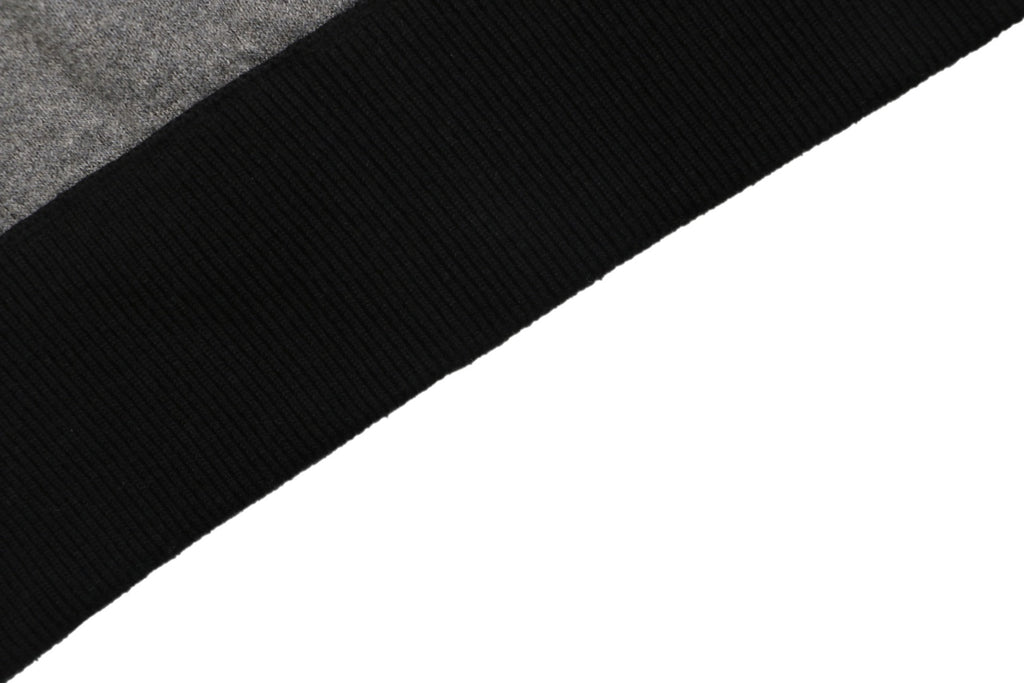 Louis Vuitton Monogram Ribbed Stand-Collar Zip Jacket - Black