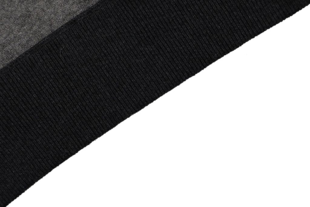 Louis Vuitton Monogram Ribbed Stand-Collar Zip Jacket - Dark Grey