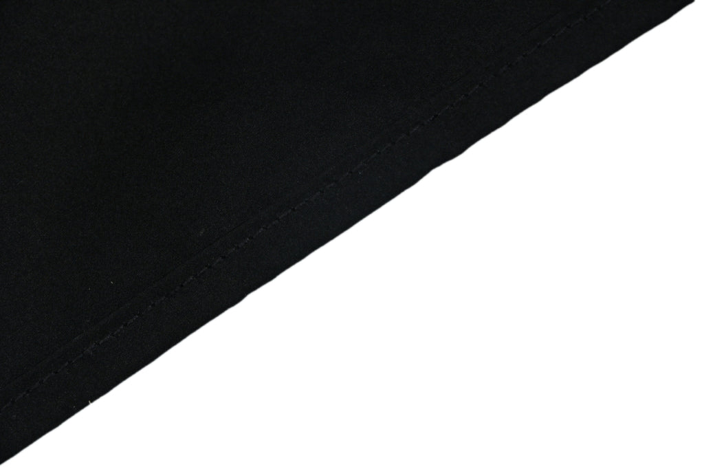 Prada Triangle Logo Patch Pocket Long-Sleeve Shirt - Black