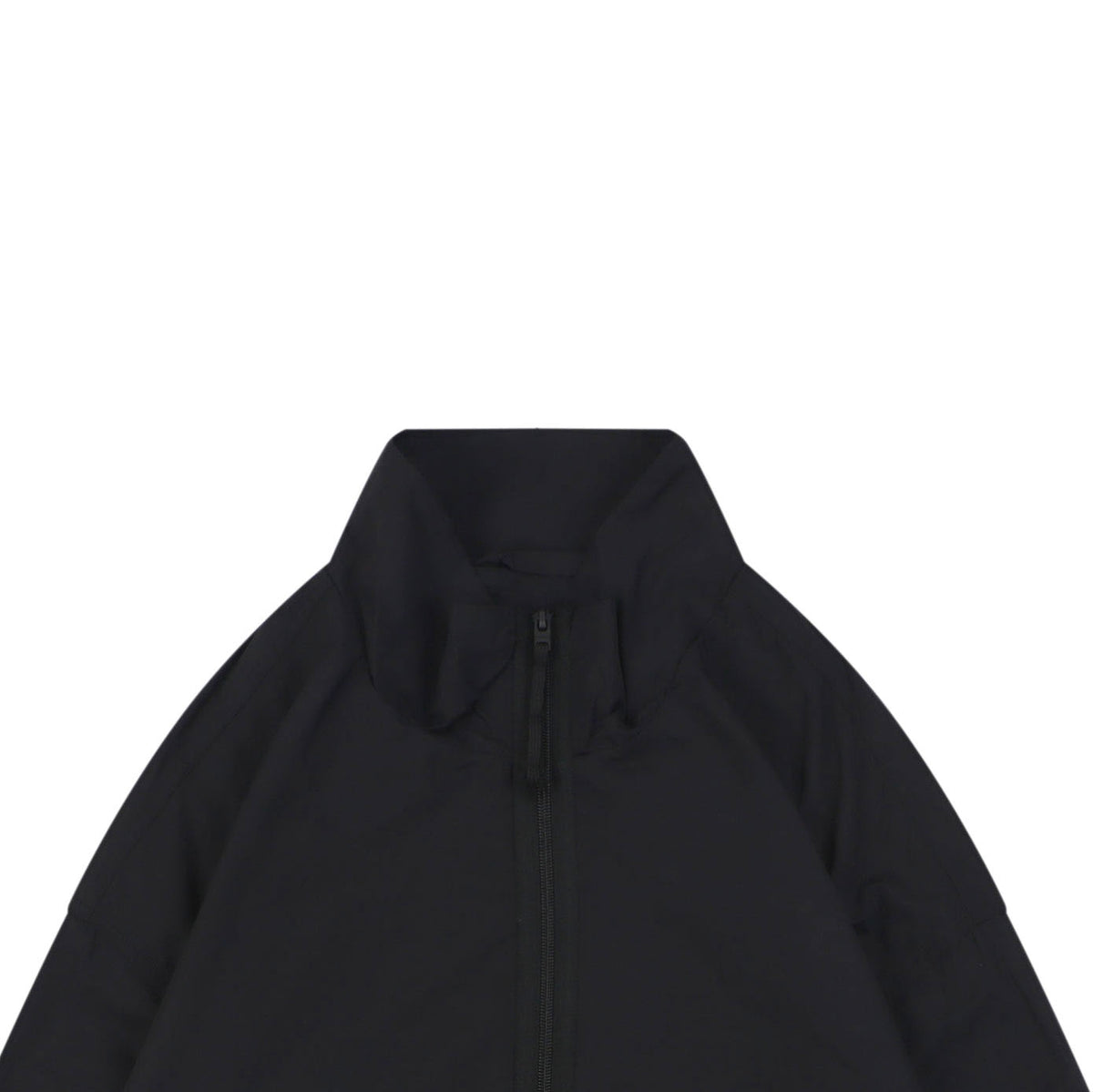 Acne Studios Back '1996' Tonal Embroidered Funnel-Neck Zip Jacket - Black
