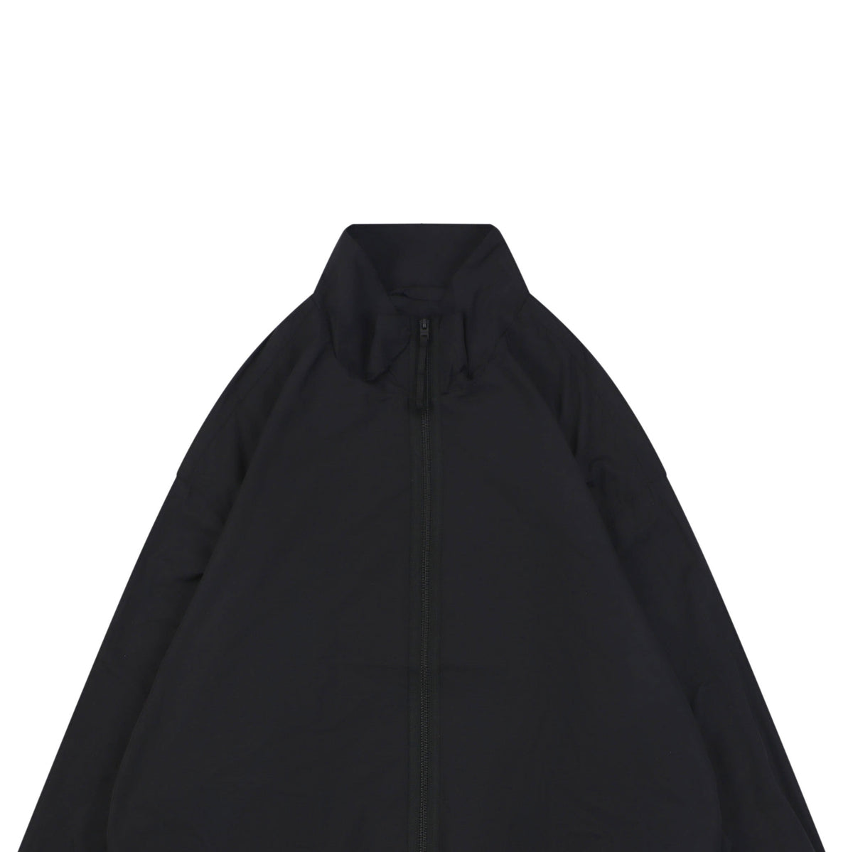 Acne Studios Back '1996' Tonal Embroidered Funnel-Neck Zip Jacket - Black