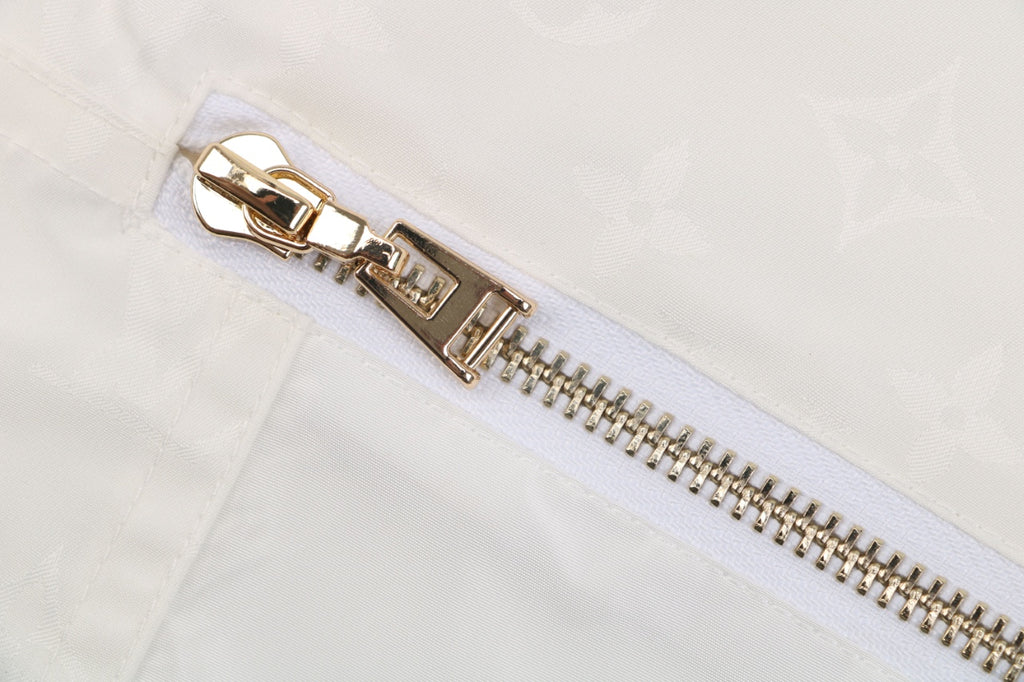 Louis Vuitton Lightweight Technical Multi-Pocket Hooded Jacket - Off-White