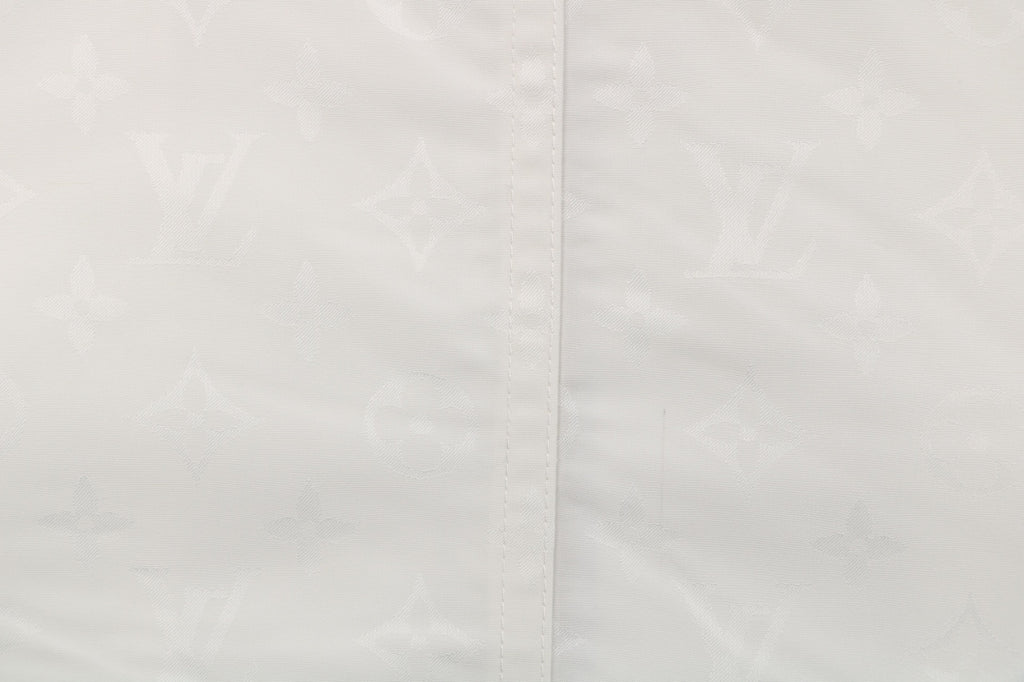 Louis Vuitton Lightweight Technical Multi-Pocket Hooded Jacket - Off-White