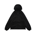 Louis Vuitton Tonal Monogram Reversible Hooded Zip Jacket - Black