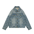 Louis Vuitton Washed Blue Damier-Jacquard Denim Trucker Jacket - Washed Blue
