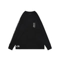 Chrome Hearts Oversized Floral Cross Graphic Long-Sleeve T-Shirt - Black